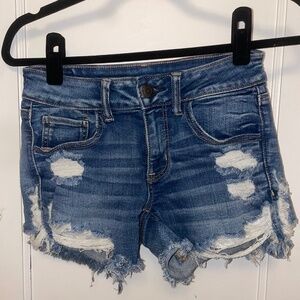 AMERICAN EAGLE STRETCH JEAN SHORTS